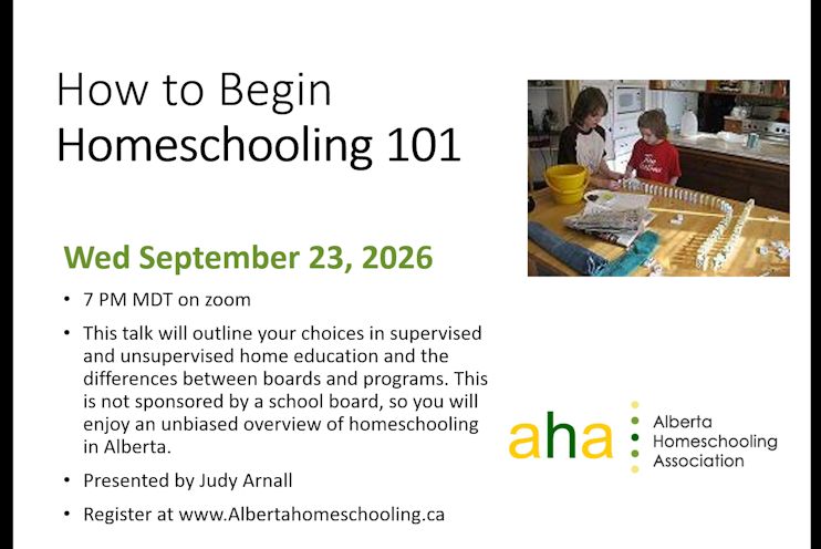 Considering home education Alberta